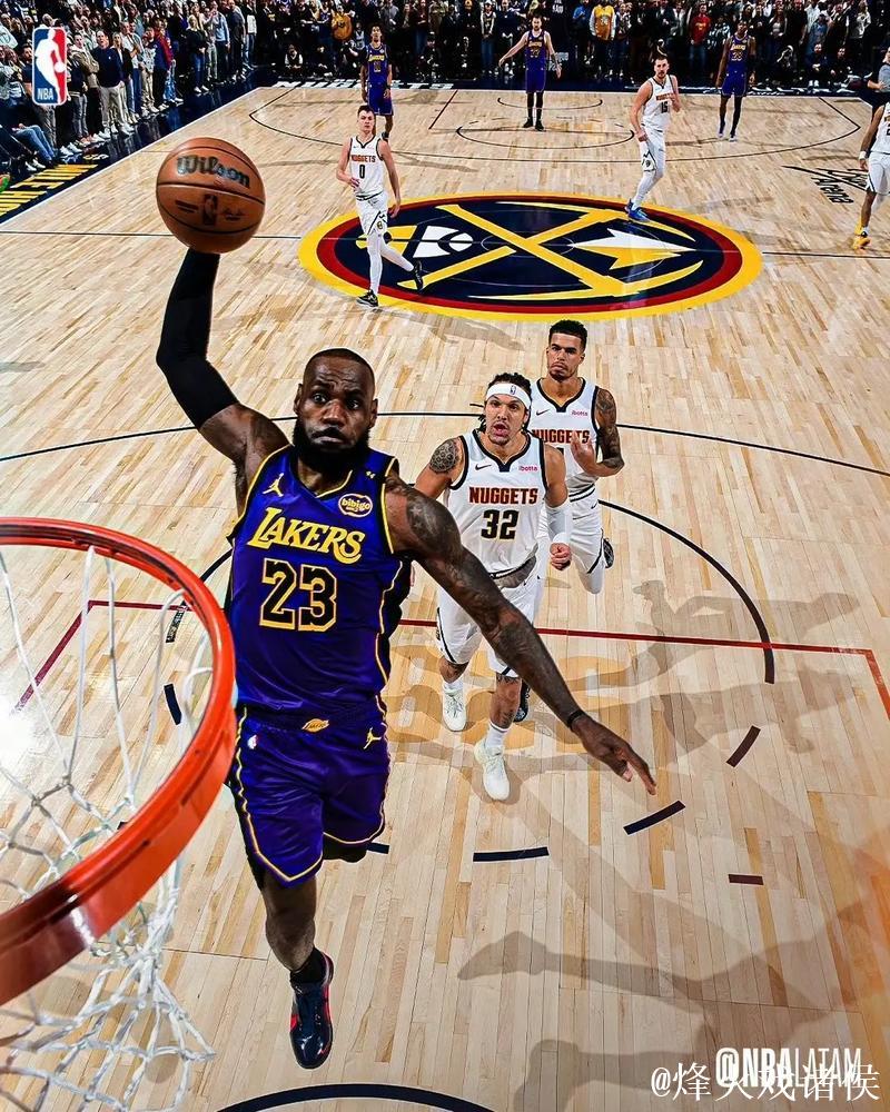 湖人115-107逆转掘金 东契奇38+13+10詹姆斯准三双